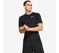 Nike Pro Men's Tight-Fit Short Sleeve Training Top Activewear Black Large