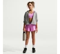 Nike Pro Older Kids' (Girls') Dri-FIT 2-in-1 Shorts - Purple - Polyester/Elastane XS