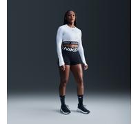 Nike Pro Sculpt Women's High-Waisted 7.5cm (approx.) Biker Shorts - Black - Polyester/Elastane XXL Tall