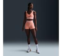 Nike Pro Sculpt Women's High-Waisted 7.5cm (approx.) Biker Shorts - Orange - Polyester/Elastane XL (UK 20-22)
