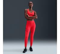 Nike Pro Sculpt Women's High-Waisted 7/8 Leggings - Red - Polyester/Elastane XL (UK 20-22)