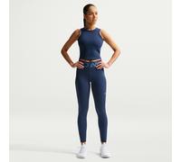 Nike Pro Sculpt Women's High-Waisted Full-Length Leggings - Blue - Polyester/Elastane XL (UK 20-22)
