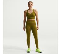 Nike Pro Seamless Women's High-Waisted 7/8 Leggings - Brown - Polyester/Nylon/Elastane XS (UK 4-6)