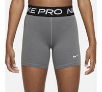 Nike Pro Older Kids' (Girls') Shorts - Grey - Polyester M