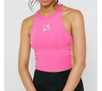 NIKE PRO SURF TRAINING DRI FIT TANK CROPPED CROP TOP - PINK AR6764-686 WOMEN L