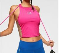 NIKE PRO SURF TRAINING GYM DRI FIT TANK CROPPED CROP TOP PINK AR6764-686 WOMEN L