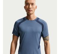 Nike Pro Training Men's Dri-FIT ADV Short-Sleeve Top - Blue - Polyester M