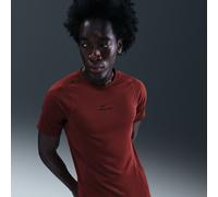 Nike Pro Training Men's Dri-FIT Short-Sleeve Top - Red - Polyester M