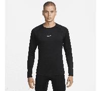 Nike Pro Warm Men's Long-Sleeve Top - Black - Polyester/Elastane M
