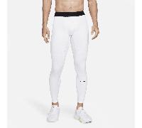 Nike Pro Warm Men's Tights - White - Polyester/Elastane XXL