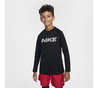 Nike Pro Warm Older Kids' (Boys') Dri-FIT Long-Sleeve Training Top - Black - Polyester/Elastane M