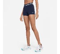 Nike Pro Women's 8cm (approx.) Shorts - Blue - Polyester/Elastane XL (UK 20-22)