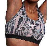 Nike Pro Womens Bra XS Pink Grey Medium Support Sportswear 888599-684.