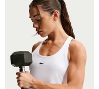 Nike Pro Women's Dri-FIT Tank Top - White - Polyester/Elastane XS (UK 4-6)