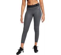 Nike Pro Womens Tights S Green 7/8 Mid Rise AOP Running Training FN4154-060