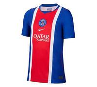 Nike Psg 26/27 Junior Home Stadium Short Sleeve Shirt, Old Royal/White/University Red, Size L Old Royal/White/University Red