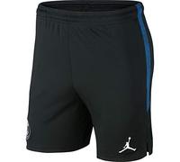 Nike Psg M Nk Dry STRK Short Kz 4Th Sport Shorts - Black/Hyper Cobalt/(White) (No Sponsor-PLYR), Small