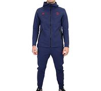 Nike Psg M Nsw Tch PCK Hoodie Fz cl Sweatshirt - Midnight Navy/University Red, X-Large