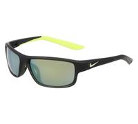 Nike Rabid 22 Jr If1054x Sunglasses, Matte Sequoia/Yellow Mirror, 55
