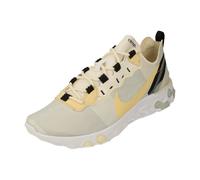 Nike Nike React Element 55, Men's Track & Field Shoes, Multicolour (White/Pale Vanilla/Black/Pale Ivory 101), 6 UK (40 EU)