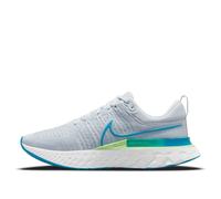 Nike React Infinity Run Flyknit 2 'Pure Platinum Emerald Laser Blue' CT2357-007 10.5