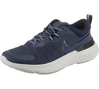 Nike React Miler 2, Running Shoe, Platinum Tint/Dynamic Turq-White,