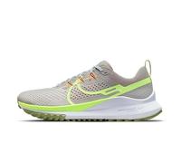 NIKE Men's React Pegasus Trail 4 Sneaker, Lt Iron Ore Volt Cobblestone, 10.5 UK