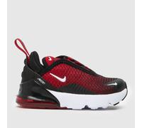 Nike Red Air Max 270 Boys Toddler Trainers UK 5.5 (EU 22)