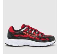 Nike Red Multi P-6000 Boys Youth Trainers UK 3 (EU 35½)