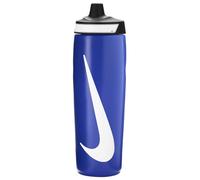 Nike Refuel Bottle 24 oz Sports Bottle BPA Free Airtight (Game Royal/Black/White)