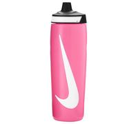 Nike Refuel Bottle 24 oz Sports Bottle, BPA-Free, Airtight (Pink/White/Black)