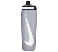 Nike Refuel Bottle 24 oz Sports Bottle BPA Free Airtight (WOLF GREY/BLACK/WHITE)