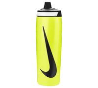 Nike Refuel Bottle Grip 24oz 709 ml Water Bottle Sports Bottle Training Fitness Non-slip Grip, Volt/Black/Black