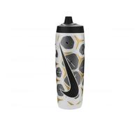 Nike Refuel Graphic Print 680Ml Water Bottle Black/gold/silver (One Size)