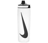 Nike Refuel Water Bottle 24 OZ (White/Transparent)