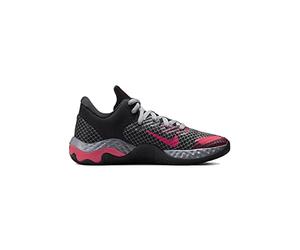 NIKE Renew Elevate 2 Unisex Adult Sneaker, Black Siren Red Pink Prime Cool Grey, 10 UK