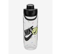 Nike Renew Recharge Straw Chug 24 oz Graphic Bottle Black Yellow
