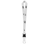 Nike Repeat Logo Lanyard - White/Black - One Size