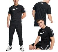 Nike Repeat Mens T Shirt Cotton Crew Neck Short Sleeve Casual Sportswear New