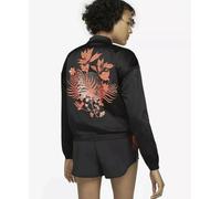 NIKE REVERSIBLE JAPANESE GRAPHIC SATIN RUNNING BOMBER JACKET CJ4976-010 WOMEN S