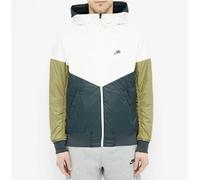 Nike Reversible Windrunner Insulated Thermal Hooded Jacket Green White Small