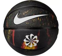Nike Everyday Playground Basketball 8P Next Nature - Outdoor Basketball Ball - Robust Street Basketball - Delivered Deflated, Multi/Black/Black/White, 7