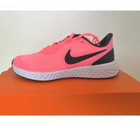 Nike Revolution 5 GS Womens Girls Trainers - Sunset Pulse/White BQ5671 602 UK 4