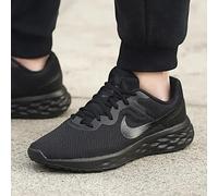 NIKE Men's Nike Revolution 6 Nn Sneaker, Black Black Dk Smoke Grey, 12 UK