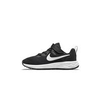 NIKE Revolution 6 NN (PSV) Unisex Tennis Shoe, Black/White-dk Smoke Grey, 10.5 UK (28 EU)