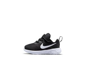 NIKE Revolution 6 NN (PSV) Unisex Tennis Shoe, Black/White-dk Smoke Grey, 10.5 UK (28 EU)