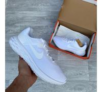 Nike Revolution 6 NN Running Training Gym Trainers - Triple White [DC3728-102]