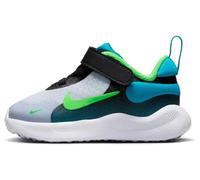 Nike Revolution 7 Baby and Toddler Shoe FB7691, Black Green Strike Football Grey, 5.5 UK Child