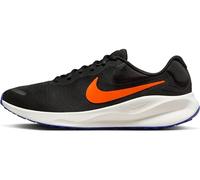 NIKE Revolution 7 Men's Road Running Shoes, Black Hyper Crimson Astronomy Blue Sail, 7.5 UK