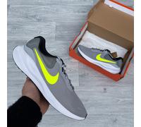 Nike Revolution 7 Running Training Gym Trainers - Wolf Grey/Volt [FB2207-002]